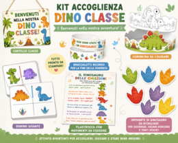 Kit accoglienza infanzia dinosauri