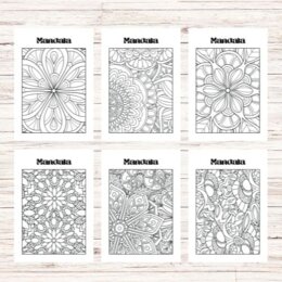 48 Mandala da colorare