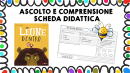 Un leone dentro - scheda didattica comprensione