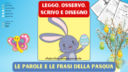SCRIVO E LEGGO LE PAROLE E LE FRASI DELLA PASQUA