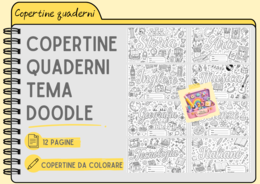 COPERTINE TEMA DOODLE E LETTERING - Vita da Mammestra