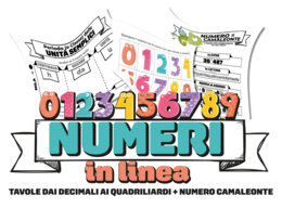 Tavole "NUMERI IN LINEA" + Numero "CAMALEONTE"
