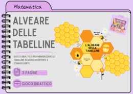 L'ALVEARE DELLE TABELLINE di Vita da Mammestra