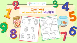 CONTARE...mi esercito con i NUMERI (entro il 10)