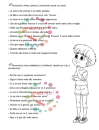 Apostrofo - Raccolta di esercitazioni