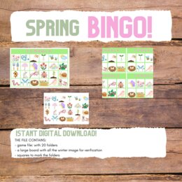 TOMBOLA PRIMAVERA_SPRING BINGO