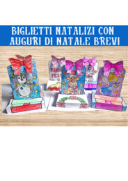 🎄 Biglietti Pop-up di Natale up con le frase