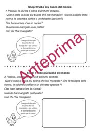 La mia Pasqua incredibile: guida alla scrittura