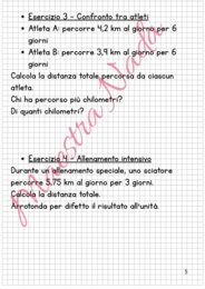 Olimpiadi invernali attività di matematica classe quarta/quinta scuola primaria