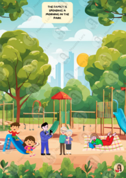 Family - a day outdoors