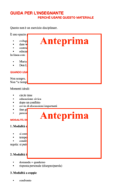 Le parole che contano Percorso di pensiero, parola e libertà per la scuola primaria