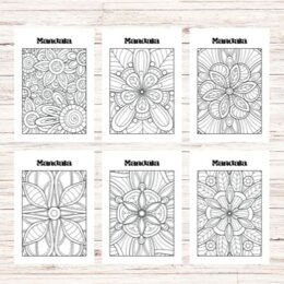 48 Mandala da colorare