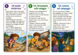 "Scrivo in estate" - 18 tracce di testi narrativi per la scuola primaria