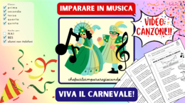 CARNEVALE - TESTO E AUDIO/VIDEO CANZONE - VIVA IL CARNEVALE!