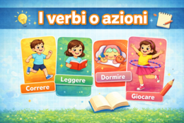 I verbi o azioni