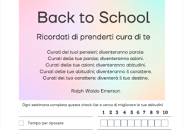 Checklist tempo