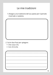 Compiti per le vacanze di Natale.