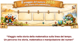 La storia della matematica sulla linea del tempo