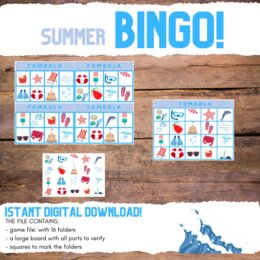 TOMBOLA DEL MARE_ SUMMER BINGO