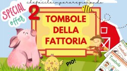 2 TOMBOLE DELLA FATTORIA - PAROLE E DEFINIZIONI - I VERSI DEGLI ANIMALI