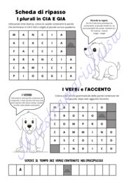Scheda di ripasso inizio d'anno