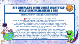 Kit di sopravvivenza per supplenti: unità didattica multidisciplinare "Il Mistero del Pianeta Sconosciuto" (2 ore)
