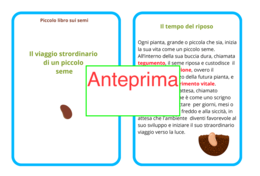 Il risveglio di un seme - Carte scientifiche Montessori e piccolo libro- classi 1-5