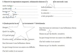 ELISIONE E TRONCAMENTO - ESERCIZI