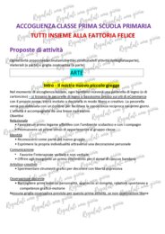 Accoglienza classe prima – La Fattoria Felice