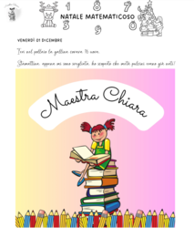 Calendario dell'avvento: "Natale matematicoso!"