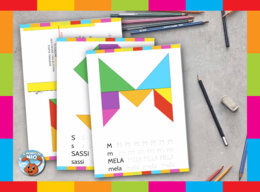​Laboratorio per imparare a leggere con Nio: Favola illustrata - Kit Prime Letture in Stampatello Maiuscolo con Tangram dell'Alfabeto e filastrocca delle sillabe - 5-7 anni