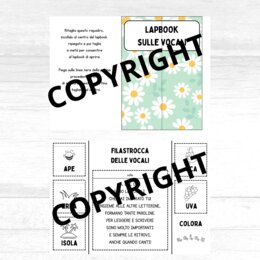 Lapbook sulle vocali