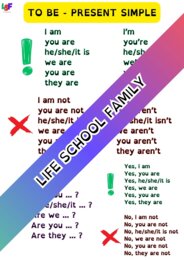 ENGLISH - present simple to be, to have, to do, to can, to like