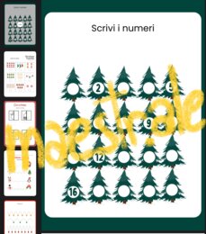 Quaderno per compiti a tema Natale