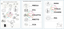 Lettoscrittura: Bolle di sapone