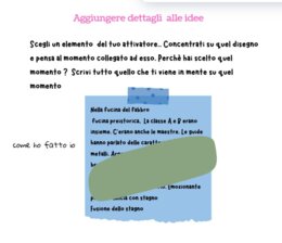Scrivere un testo passo dopo passo