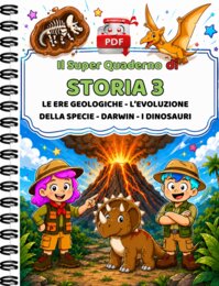 SUPER QUADERNO DI STORIA 3 - le ere geologiche