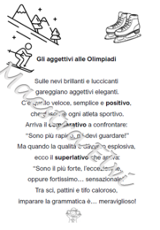 AGGETTIVI OLIMPICI