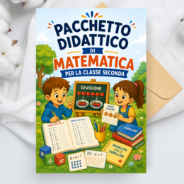 Matematica classe seconda – Pacchetto didattico completo