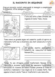 Racconto in sequenze-La principessa e il ranocchio
