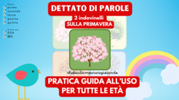 2 INDOVINELLI IN OMAGGIO - GUIDA ALL'UTILIZZO DEI DETTATI PER TUTTE LE CLASSI