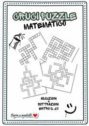 Cruci puzzle matematico. Numeri entro il 20.