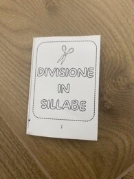 Libretto delle regole per la divisione in sillabe