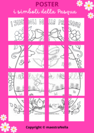 POSTER simboli della Pasqua