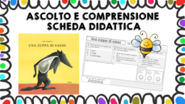 Una zuppa di sasso - scheda didattica comprensione
