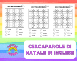 CERCAPAROLE DI NATALE IN INGLESE