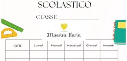 Orario scolastico