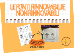 L' ENERGIA: Le fonti rinnovabili e non rinnovabili