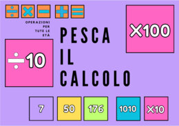Pesca il calcolo / allenamento per tutte le classi