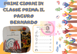 PRIMI GIORNI DI SCUOLA IN PRIMA: ACCOGLIENZA CON IL PAGURO BERNARDO
